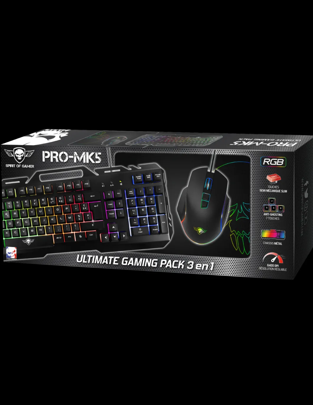 Pro Mk5 - Pack 3 En 1