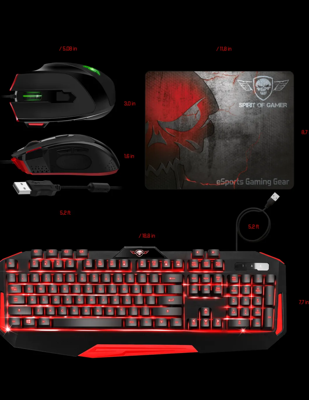 Pro Mk3 - Pack 3 En 1