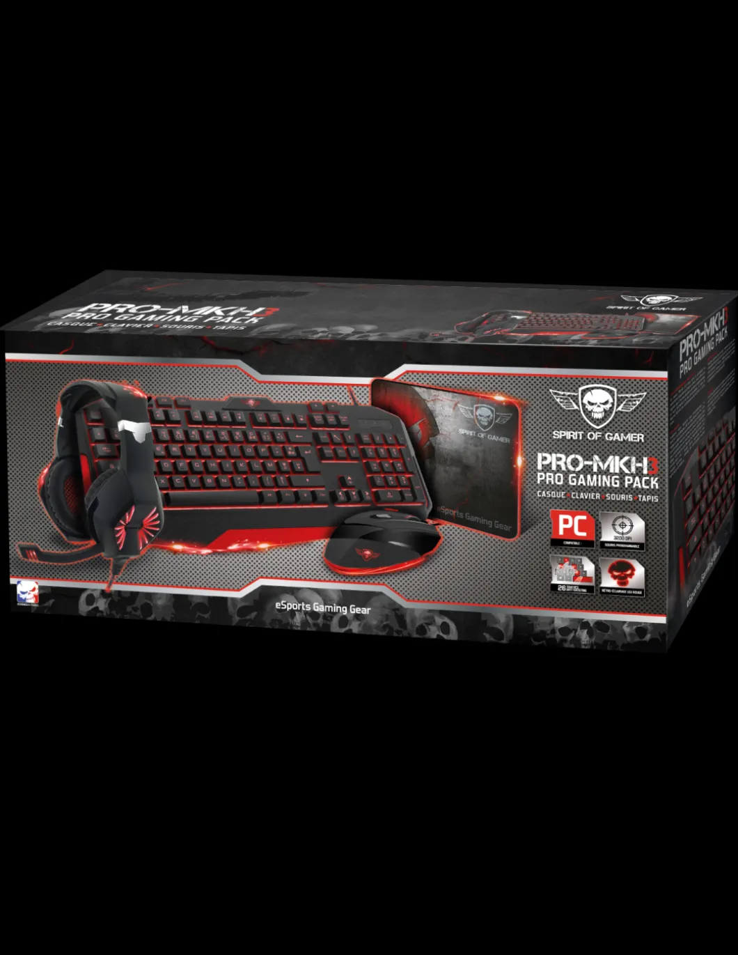 Pro Mkh3 - Pack 4 En 1