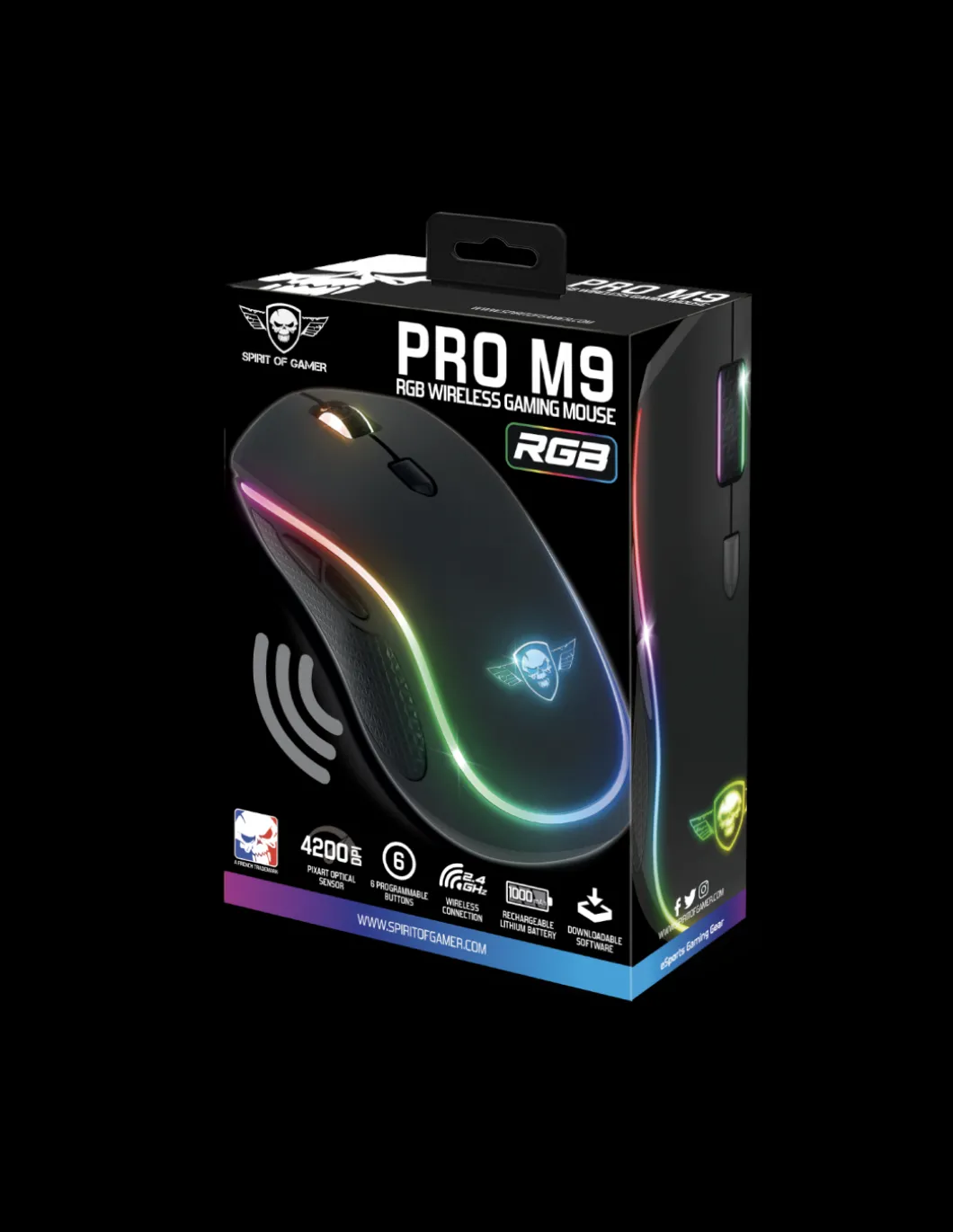 Pro-M9 Rgb Wireless